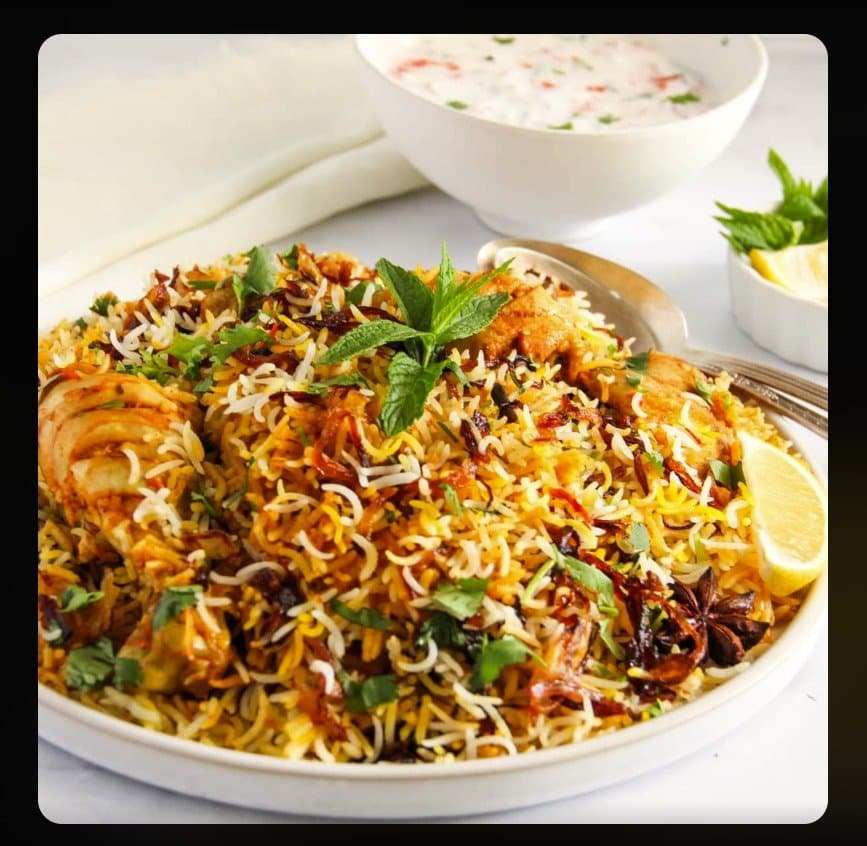chicken biryani